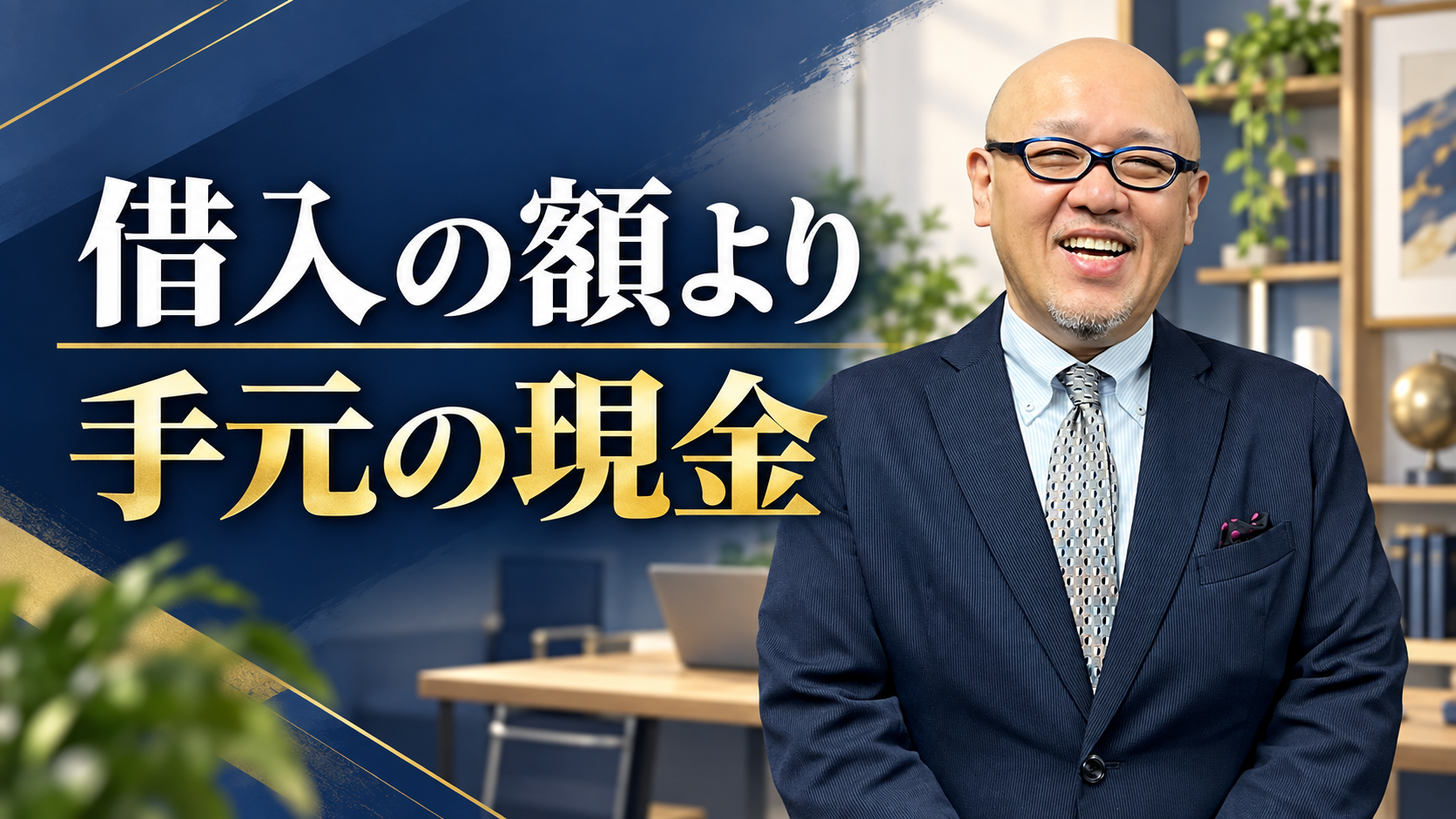 借入の額より手元の現金。たちばなはじめの資金繰り解説